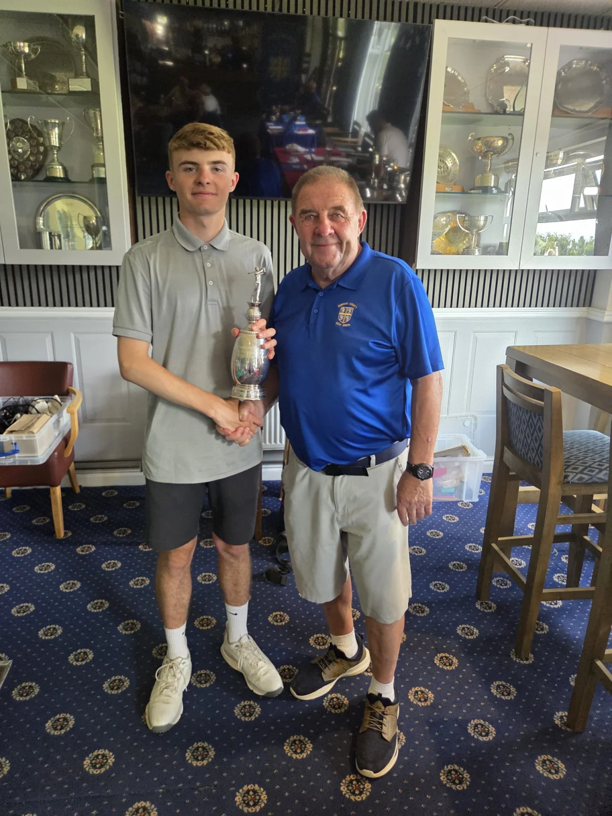 Evan Oliver Retains Durham County Boys Championship at Billingham Golf Club